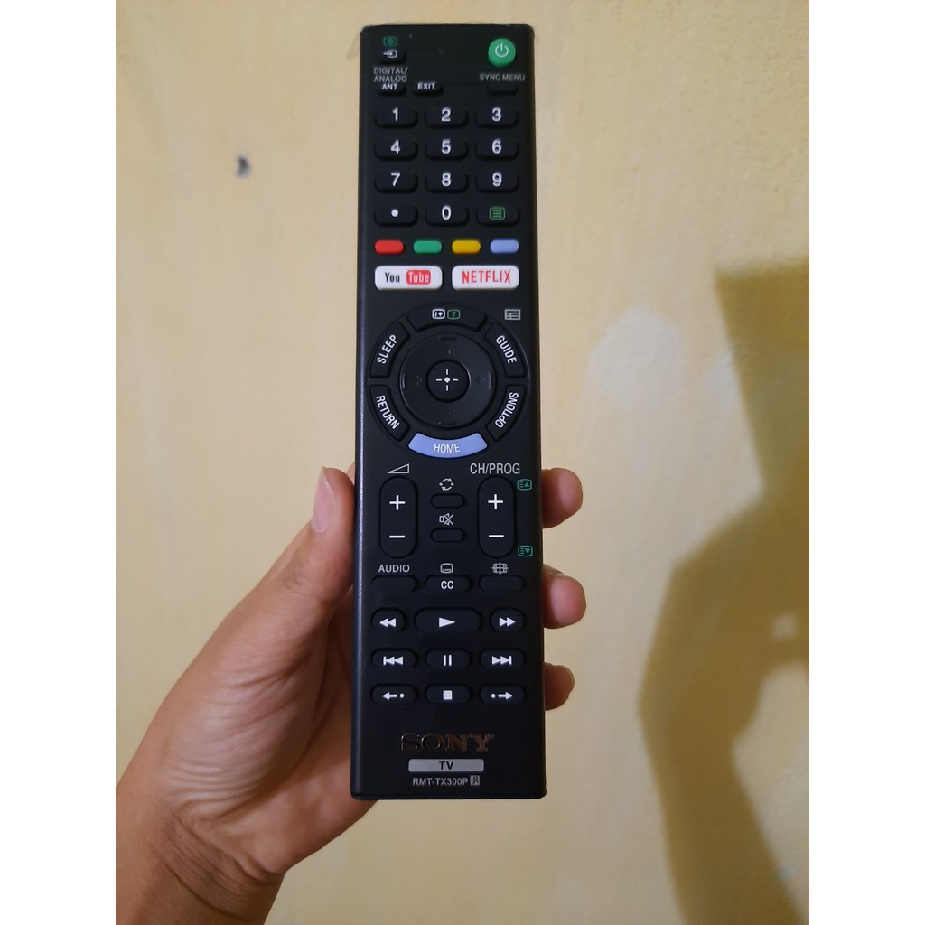 Điều khiển tivi Sony RMT- TX300P,TZ300P Hàng đẹp Logo Sony mạ bạc cao cấp, Hàng xuất Malaysia 100% Tặng kèm Pin