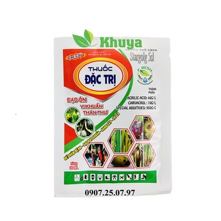 Thuốc trừ bệnh thuốc đăc trị 5sl gói 30ml trừ vi khuẩn thán thư nấm bệnh