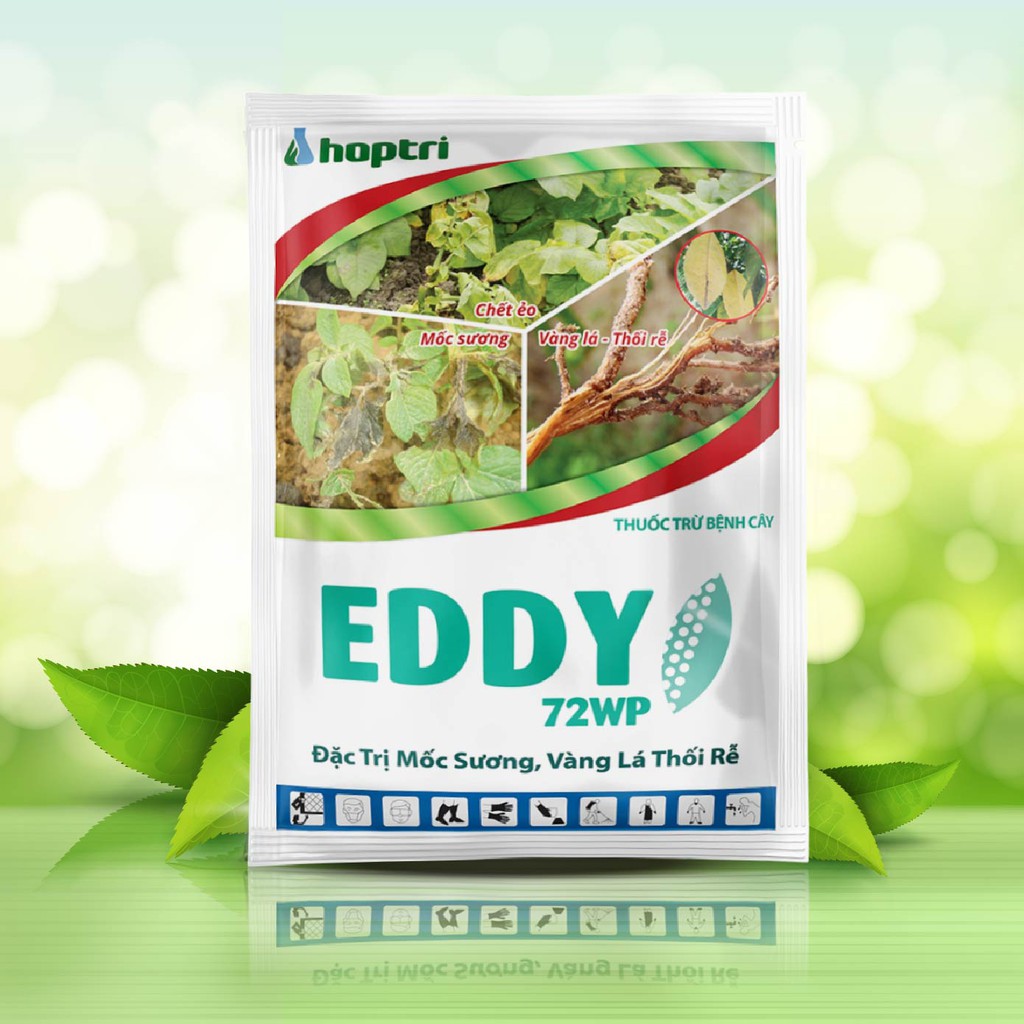 Thuốc Trừ Bệnh EDDY 72WP đặc trị mốc sương, vàng lá thối rễ