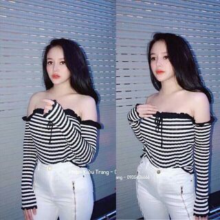 Áo trễ vai len mongtoghi (VIDEO, ẢNH THẬT CHÍNH CHỦ)