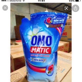  Combo 2 túi nước giặt ômô 2.3kg dành cho máy giặt cửa trước
