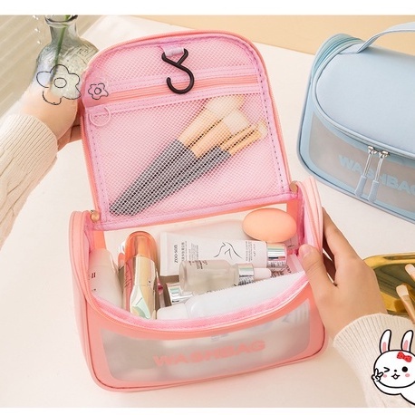 Túi đựng mỹ phẩm du lịch trong suốt cao cấp WASHBAG 2022