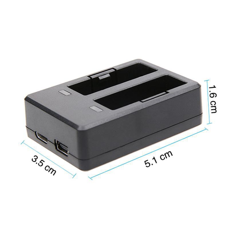 HOT  Dock sạc đôi cho camera hành trình SJCAM SJ6 legend, SJ6 legend air, dock sạc sjcam sj6 lengend, dock sạc