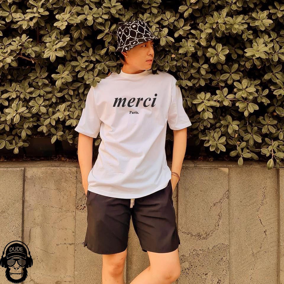 Áo Thun Unisex DUDE TeeShop 100% Cotton Merci 2021