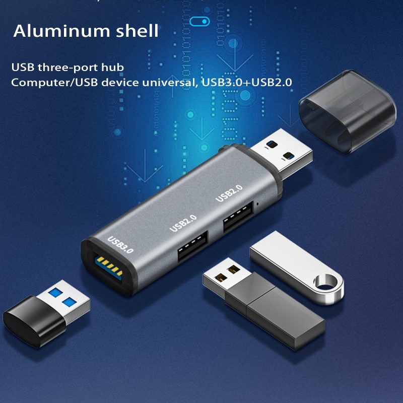 Bộ Chia 3 Cổng USB 3 0 3 Cổng Chuyên Dụng Cho PC Laptop Notebook