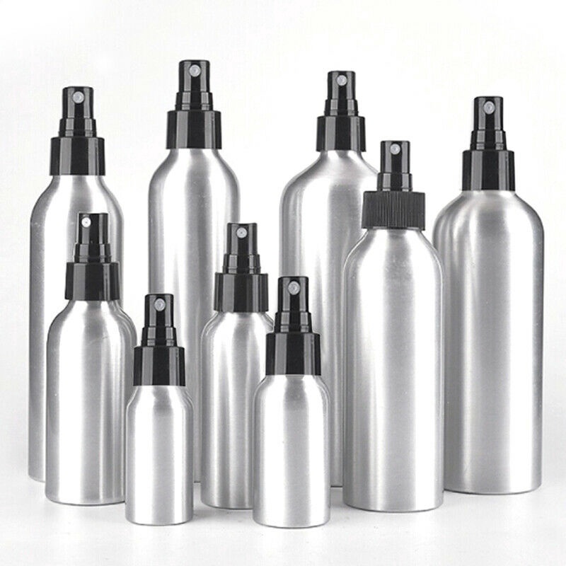 Bình xịt rỗng dung tích 40 / 50 / 100 / 150ml bằng nhôm kèm phễu nhỏ