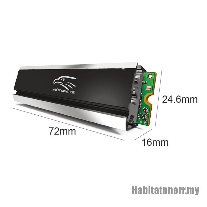 Bộ Tản Nhiệt Ổ Cứng Ssd Nvme Habitatnnerr M.2 Bằng Nhôm | BigBuy360 - bigbuy360.vn