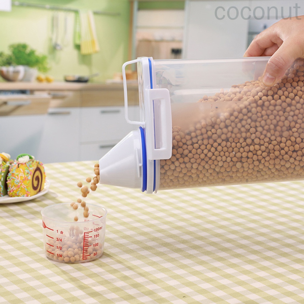 Hộp nhựa đựng gạo/ngũ cốc cho nhà bếp