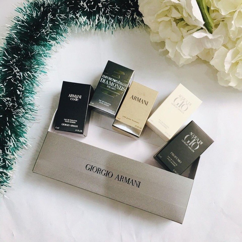 Set Giorgio Armani - Set nước hoa mini nam