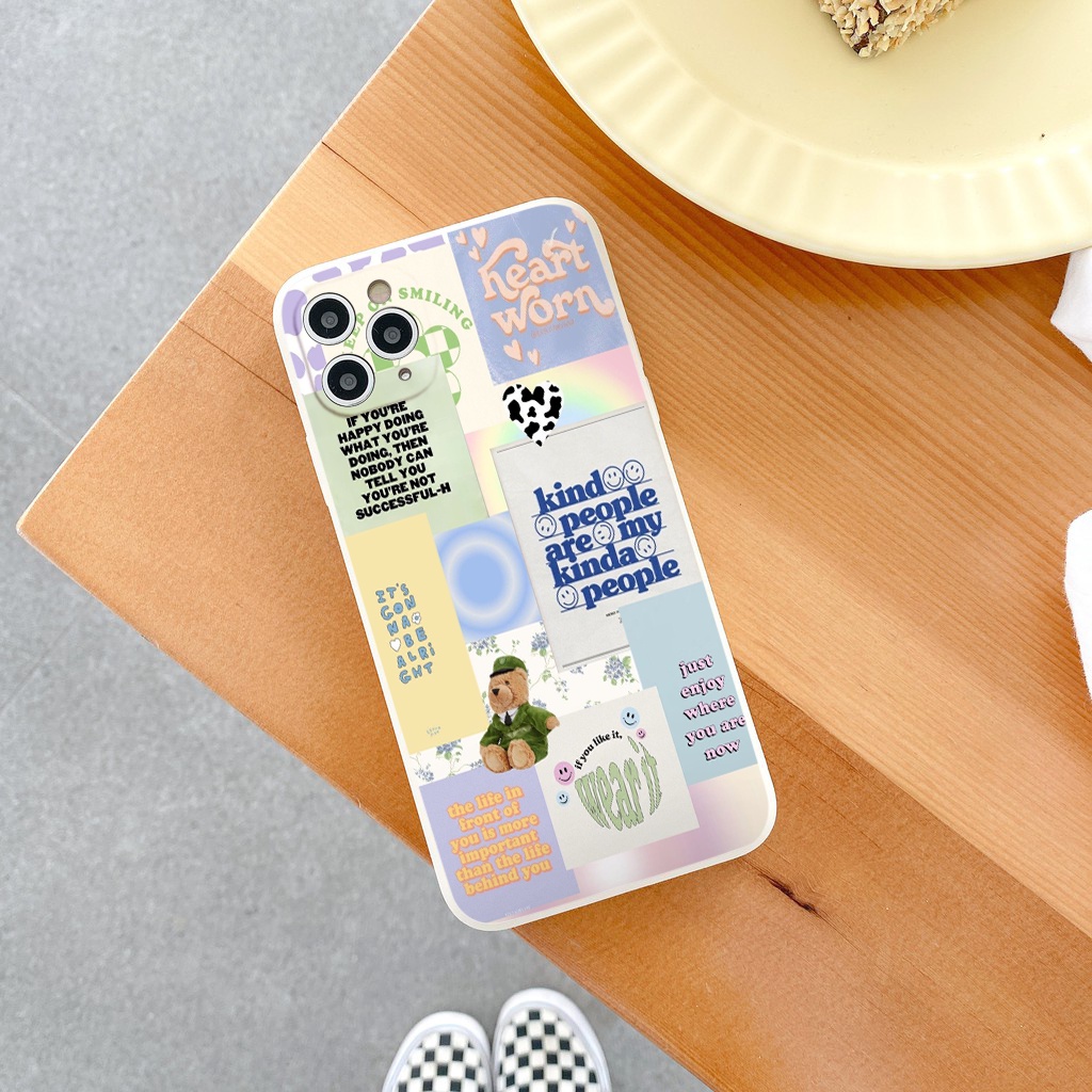 Ốp lưng iphone Sweet ốp dẻo bảo vệ camera iphone 6splus/7/7plus/8/8plus/x/xr/xs/11/12/pro/max/plus/13promax tr371
