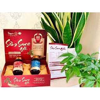 Viên uống Sâm Sano Gold hộp 2 lọ 30 viên
