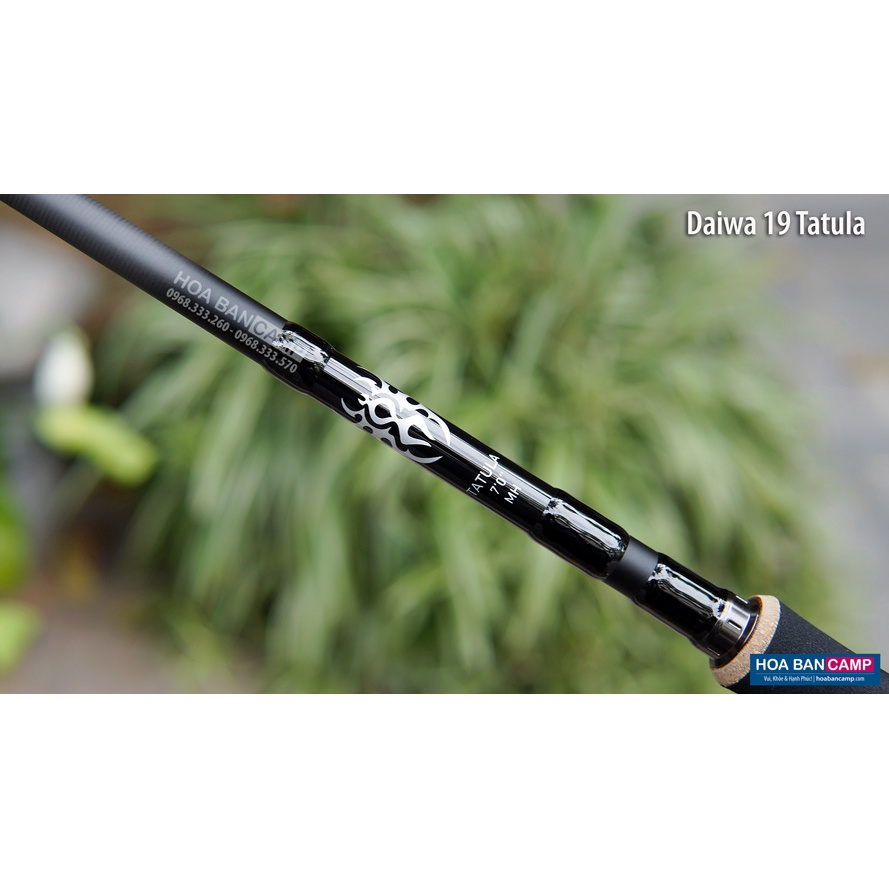 Cần Lure Daiwa 19 Tatula 702MHS | 2 Khúc - Máy Dọc