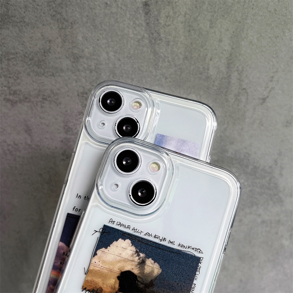 Ốp Điện Thoại TPU Mềm Trong Suốt Chống Sốc Cho IPhone 14 Pro max 14 Plus 13 12 Pro max 11 Pro max x xs max xr 7 8 Plus