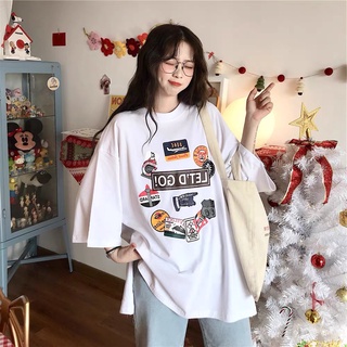 Freeship áo phông tay lỡ unisex gấu thêu