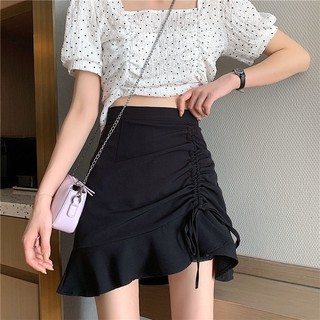 Chân váy rút dây dáng chữ A, form chuẩn, chất vải đẹp (ảnh thật)