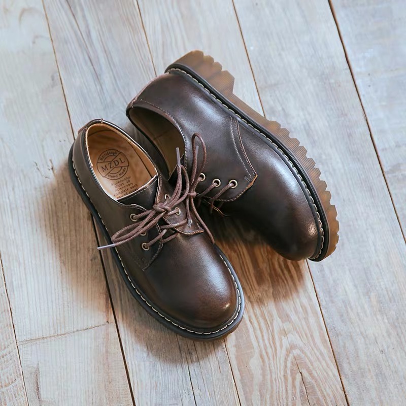 Original shoes - Giày da bò nữ phong cách vintage, retro