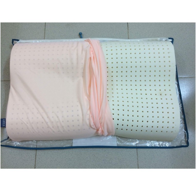 Gối Liên á Gối Nằm Cao Su Contour Dợn Sóng