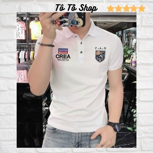 Áo Phông Nam ❤️FREESHIP❤️ Áo Thun Nam Tay Ngắn Cổ Bẻ Thời Trang Cao Cấp Mẫu Mới Hàng VNXK Tô Tồ Shop - ATNTT6