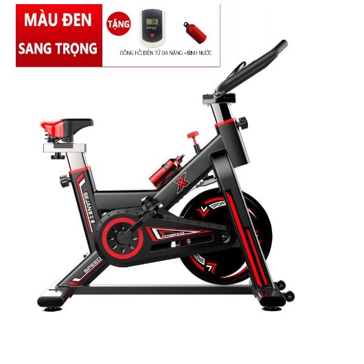 Xe đạp tập thể dục X8 (Tích hợp đo nhịp tim),khung xe hợp kim thép chắc chắn, thể dục tại nhà.