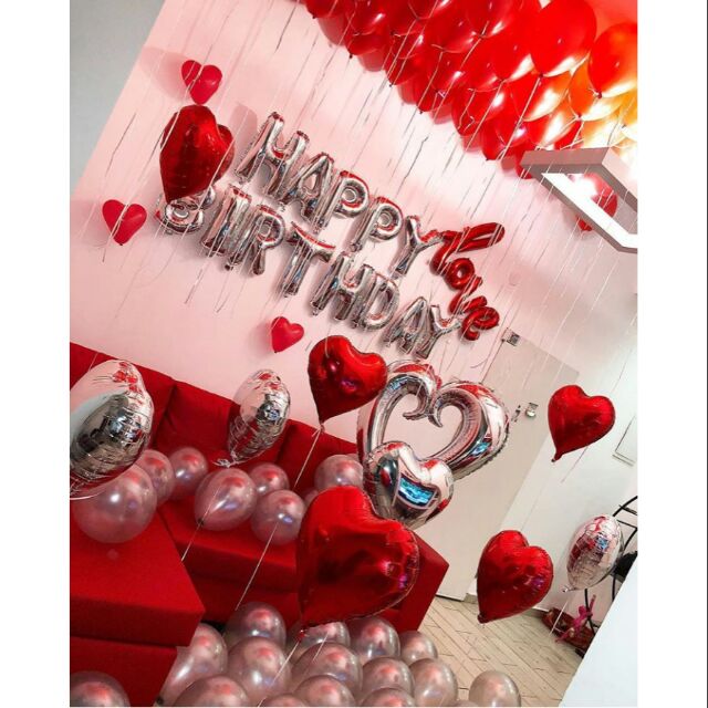 Set bóng bay trang trí sinh nhật n33