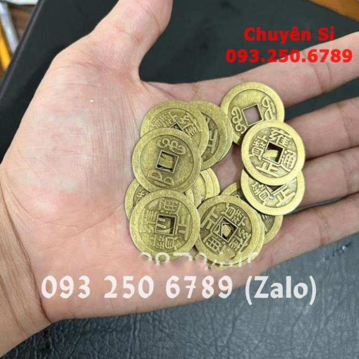 Đồng xu ngũ đế, đồng xu phong thuỷ bỏ bóp ví - Vật phẩm chiêu tài may mắn