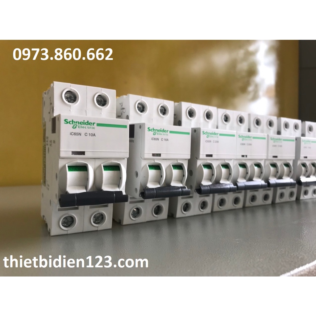 Aptomat schneider 2P 16A, 25A, 32A, 40A, 63A MCB IC65N