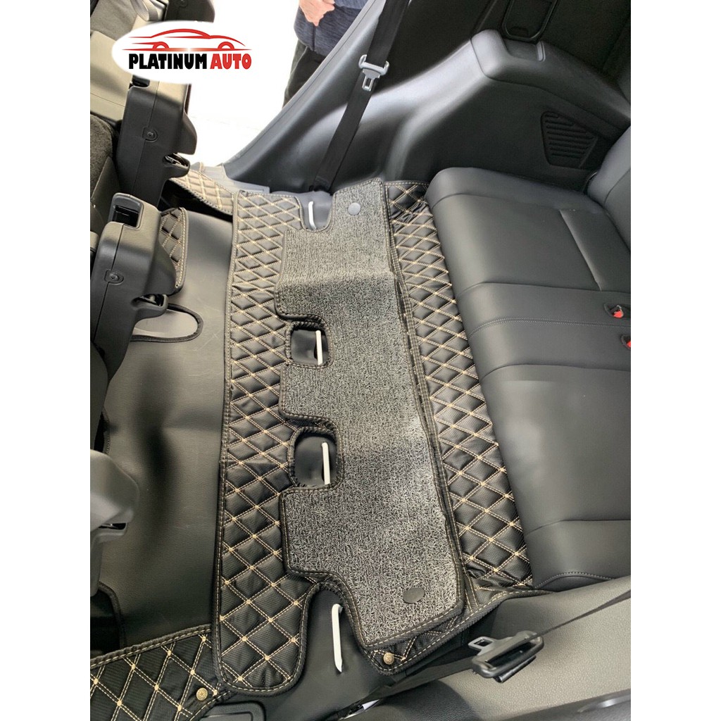 Thảm lót sàn ô tô 6D Honda Crv  thành cao, tràn viền bậc cửa