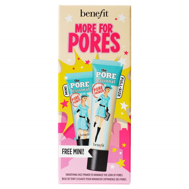 Kem lót Benefit More for Pores Face Primer Value Set