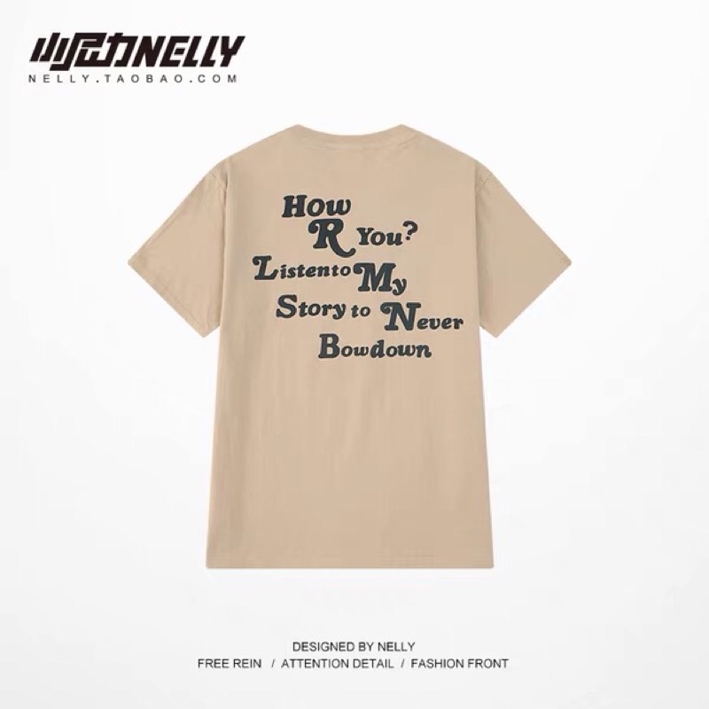 Áo phông nelly heybig sale (có sẵn) how r you