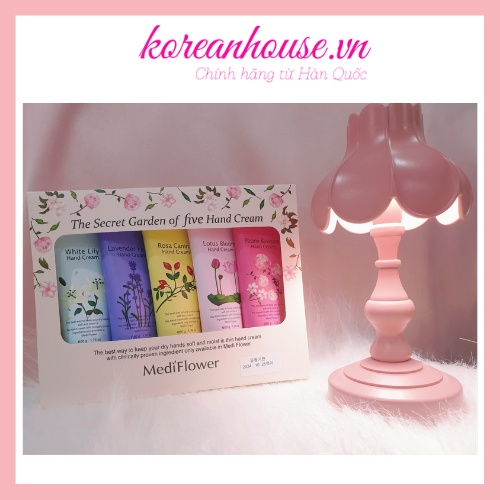 KEM DƯỠNG DA TAY MEDI FLOWER CHIẾT XUẤT TỪ HOA DƯỠNG ẨM VÀ TOẢ HƯƠNG HOA