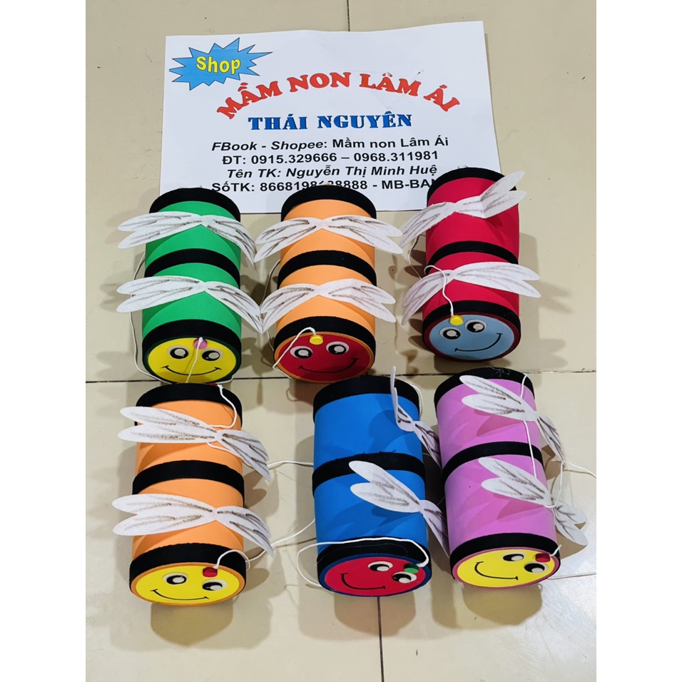 Đồ chơi âm nhạc tự tạo đàn,trống,phách