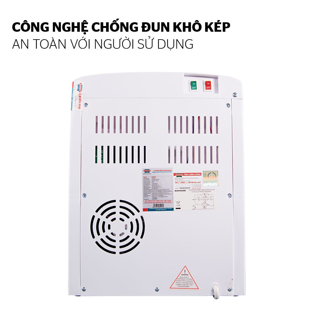 Cây nước nóng lạnh Sunhouse SHD9601