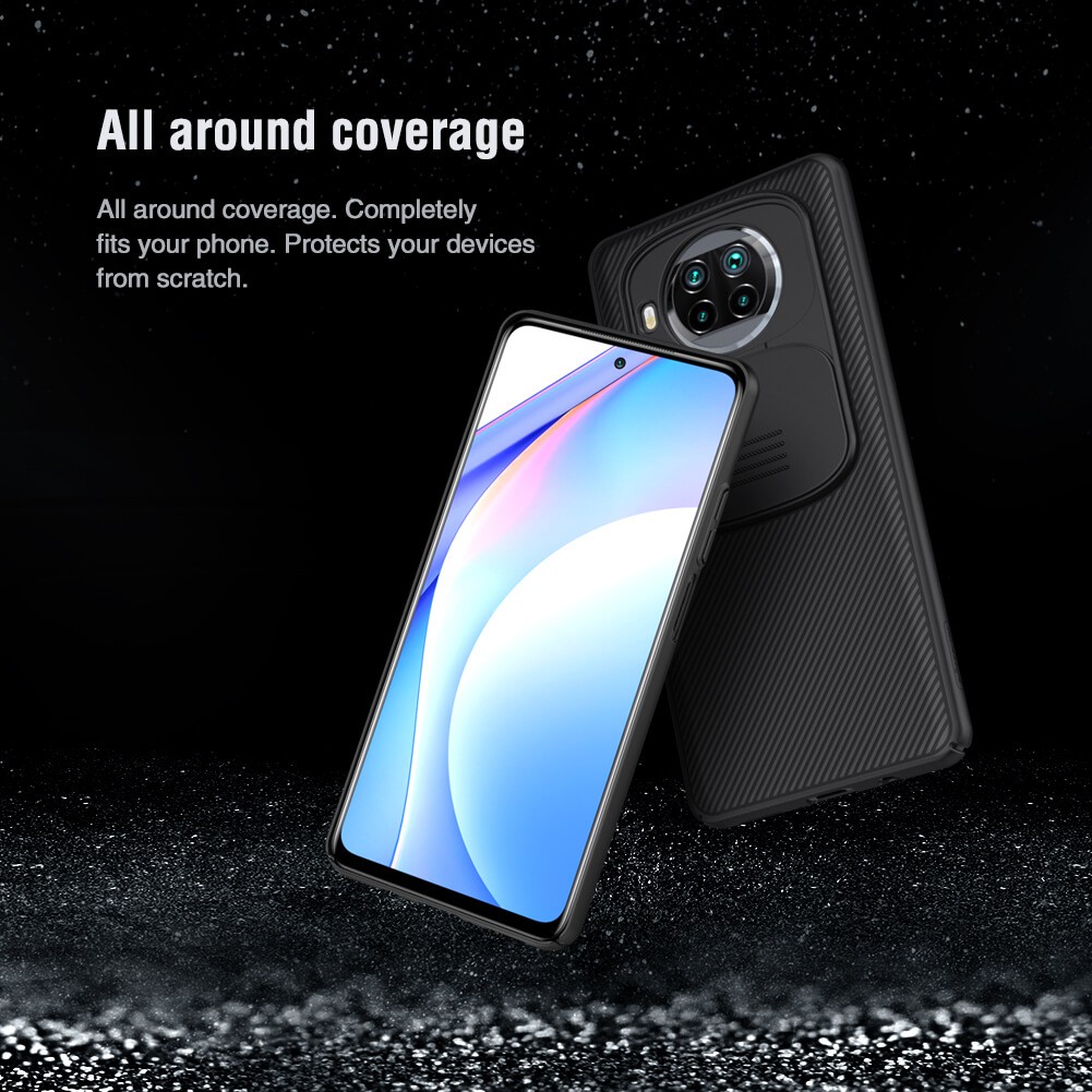 Ốp lưng Xiaomi Redmi Note 9 Pro 5G / Xiaomi Mi 10T Lite 5G / Mi 10i Nillkin Camshield bảo vệ camera