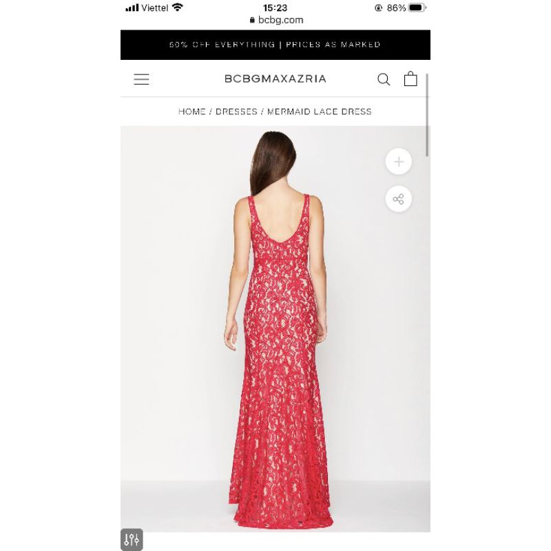 Đầm BCBG dạ hội.