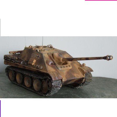 Đồ chơi mô hình giấy 3D tự lắp xe tăng Jagdpanther Đức kèm hướng dẫn