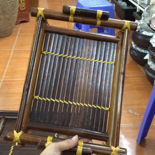 Khay trà tre kt toàn khay 30x21, lòng khay 21x18