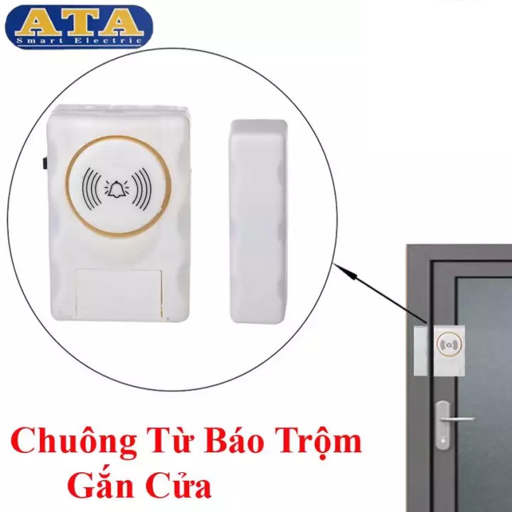 [Giao Hỏa Tốc Trong Ngày] Báo động gắn cửa chống trộm mở cửa, cạy cửa ATA AT-007