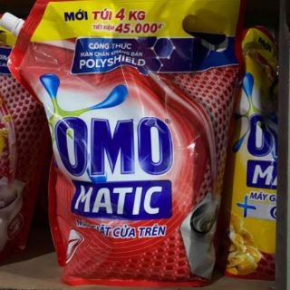Nước giặt omo matic