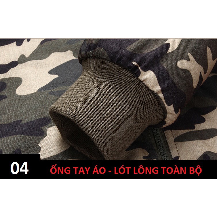 [XẢ KHO] Áo Khoác Nam Bộ Đội Lót Lông | BigBuy360 - bigbuy360.vn