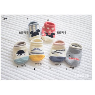 Set 10 đôi vớ hoạt hình cho bé T02