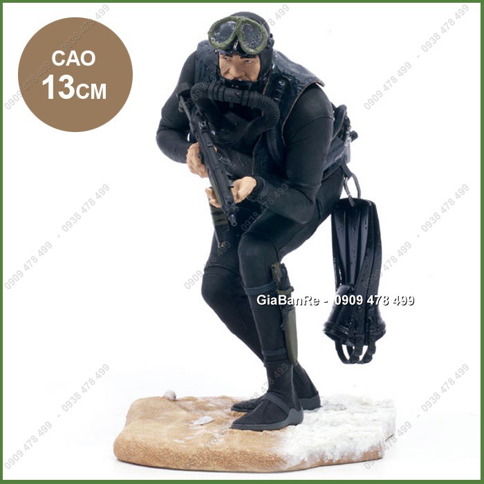 MÔ HÌNH NHÂN VẬT LÍNH MCFARLANE NAVY SEAL - THỢ LẶN 1