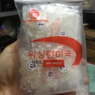 Móng úp chân HSM,móng giả túi 600 móng đủ size