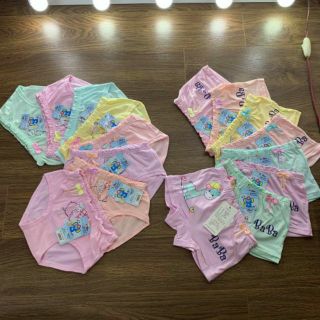 Combo 10 quần chip bé gái chất cotton 4c đẹp