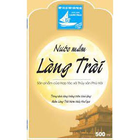 Nước mắm ruốc Làng Trài (chai 500ml)