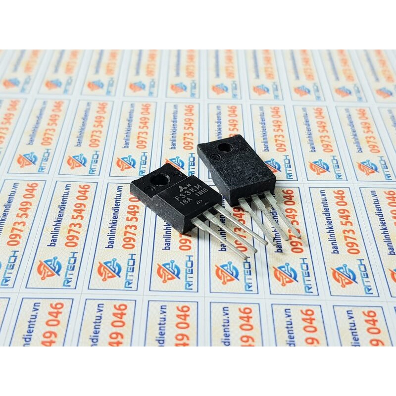 [Combo 5 chiếc] FS3KM-18A FS3KM N-MOSFET 3A 900V TO-220F 4R HIGH-SPEED SWITCHING