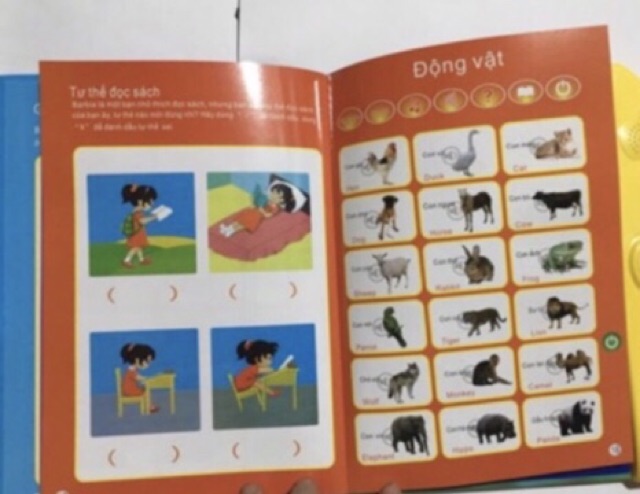 Sách Nói Điện Tử Song Ngữ Anh- Việt Giúp Trẻ Học Tốt Tiếng Anh.