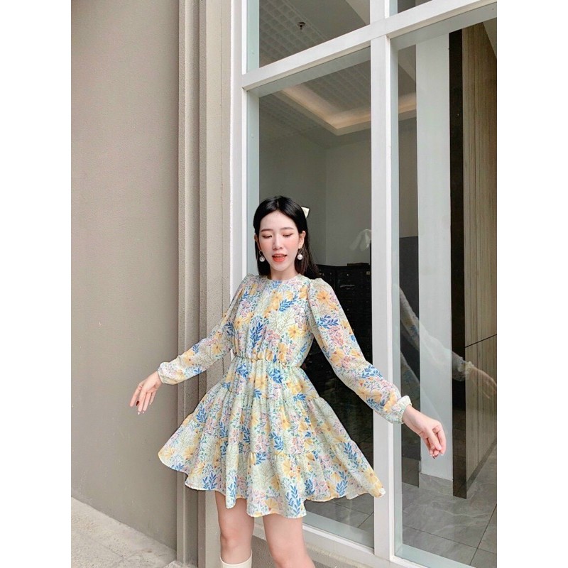 Đầm hoa xoè nhí