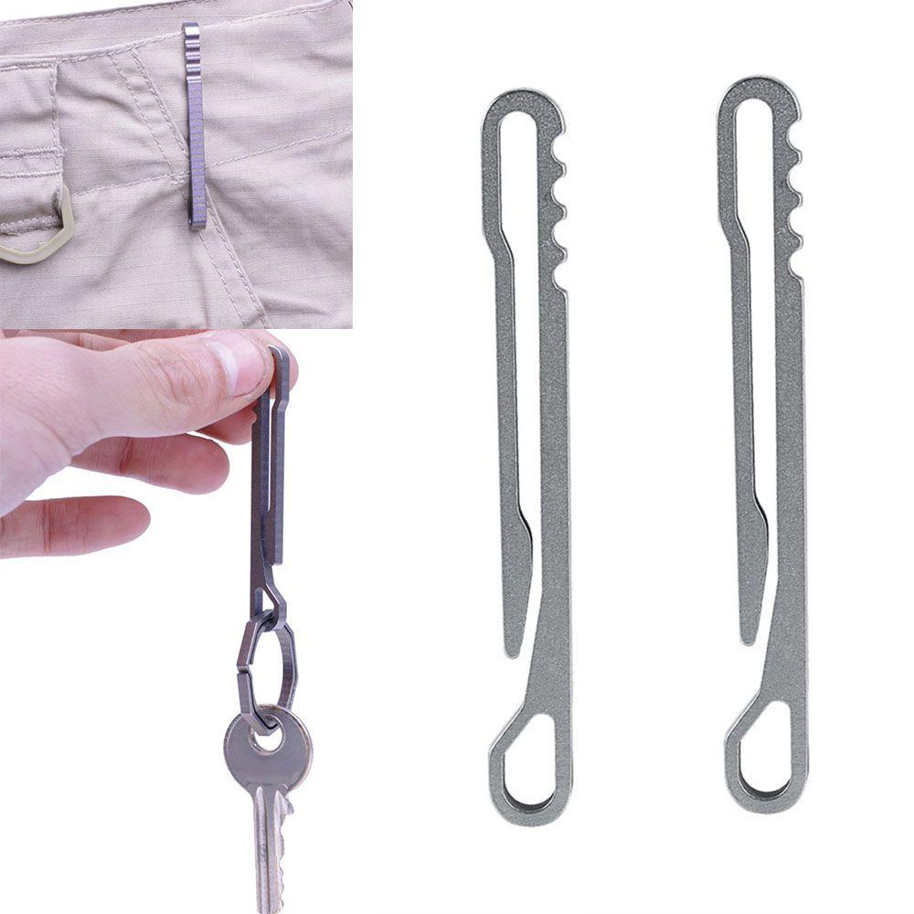 Móc Khóa Carabiner Đa Năng Bằng Hợp Kim Titan Dùng Cho Hoạt Động Ngoài Trời PATRICIA