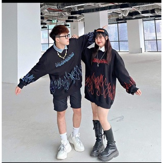 Áo Sweater lửa đỏ siêu hot HARI