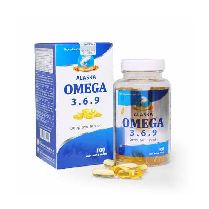 ALASKA OMEGA 3.6.9 Viên uống bổ não Meracine